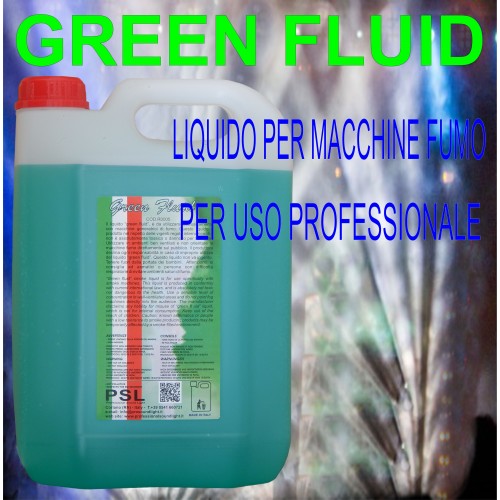 Green Fluid Liquido macchina per il Fumo Professionale