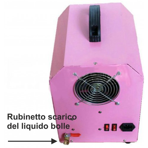 MACCHINA PER BOLLE DI SAPONE " MINI BUBBLE MACHINE&quot