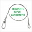 Cavetto di sicurezza anti graffio  in acciaio rivestito di PVC