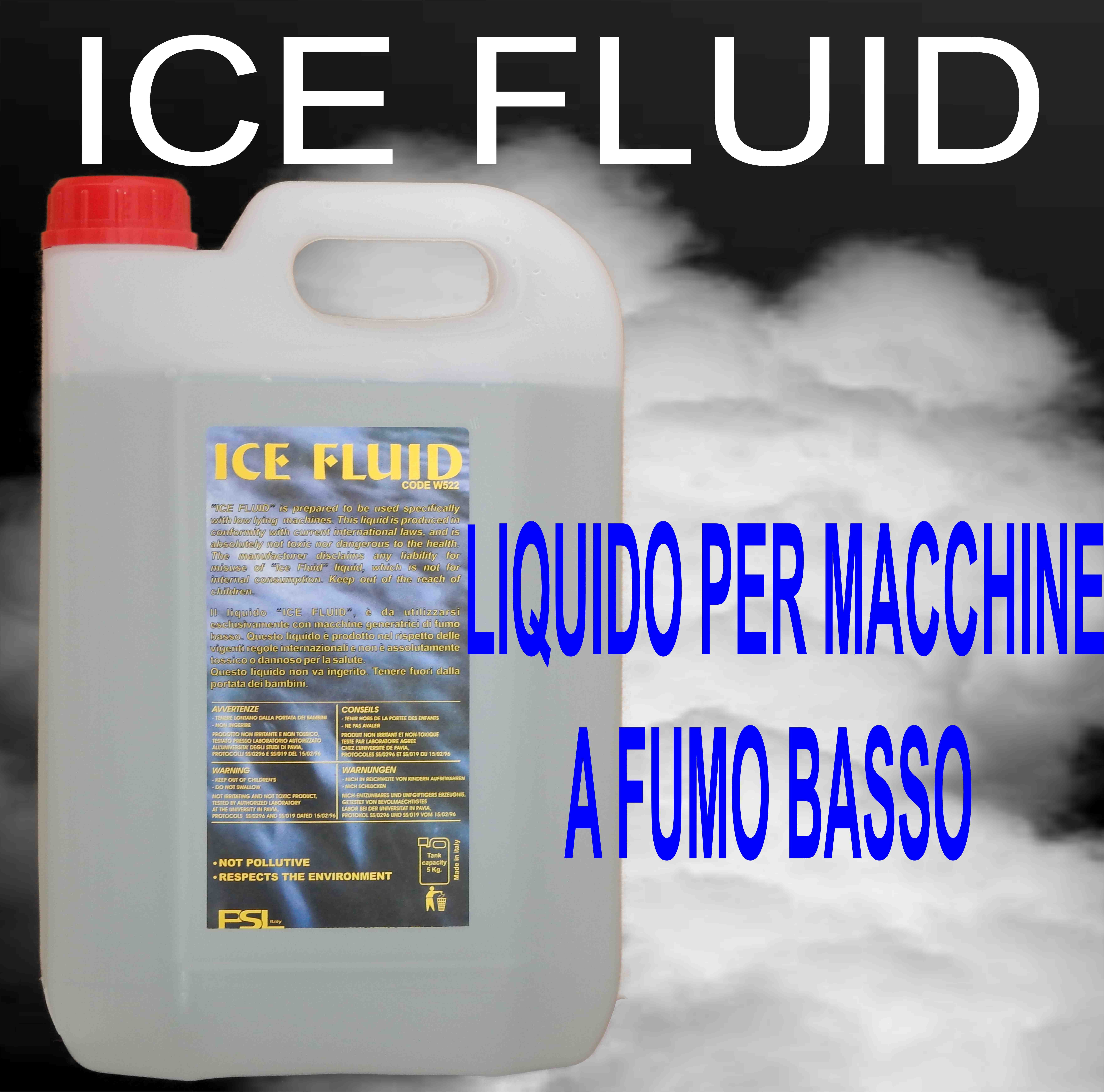 ICE Fluid - Liquido macchina per il fumo basso - Liquidi Fumo