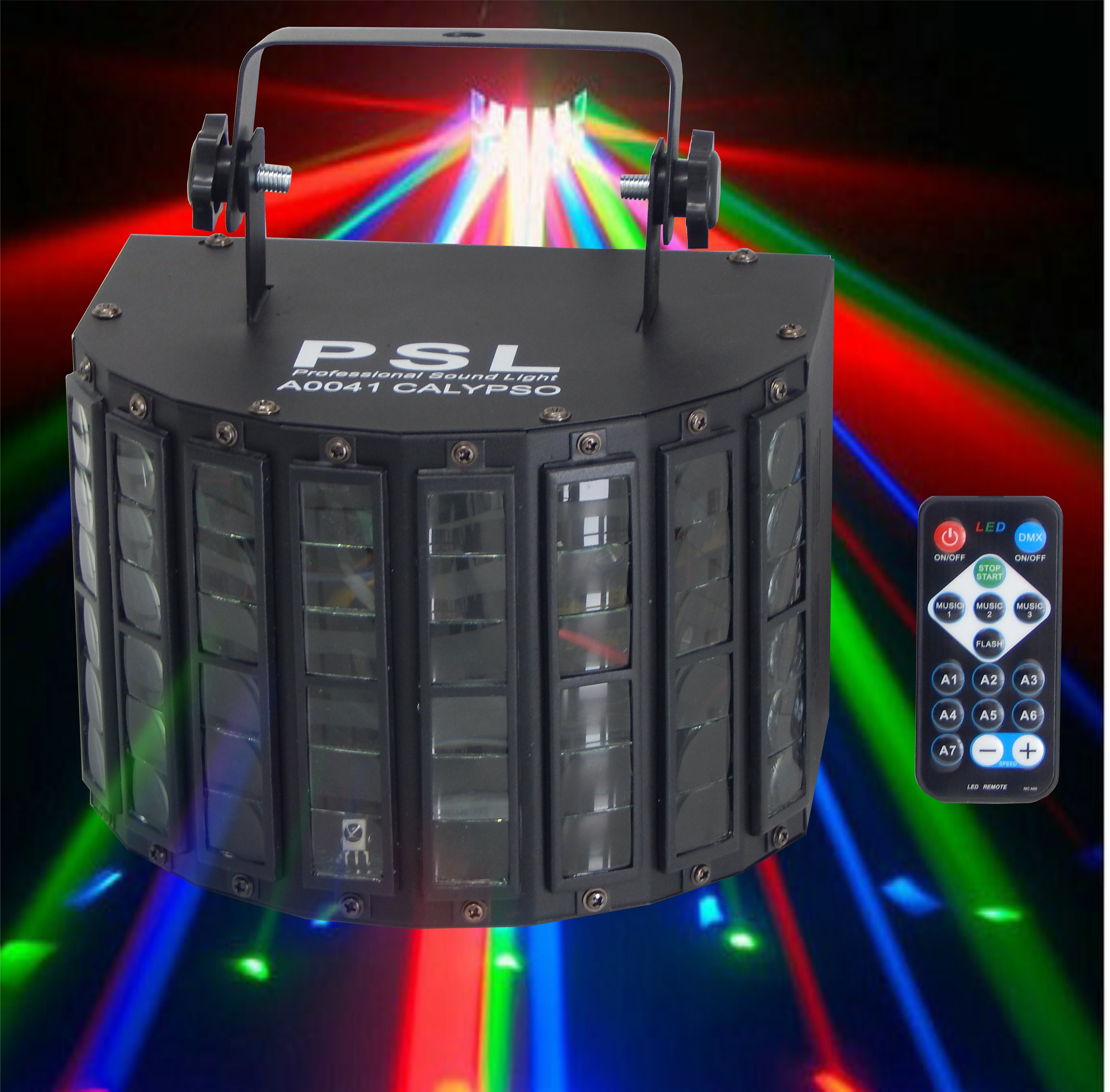 effeto luce LED DERBY LIGHT MULTICOLOUR