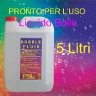  Tanica contenente  5 Lt di  Liquido per macchina bolle - Bubble fluid