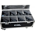 FLIGHT CASE PER BAT RAIN SPOT LED 9X10 RGBWA