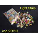 CORIANDOLI- Light Stars (METALLIZZATI E DI VARIE FIGURE)