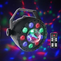 LED CRYSTAL MOON 9/3 W-RGB FULL COLOUR+DIAMOND LIGHT