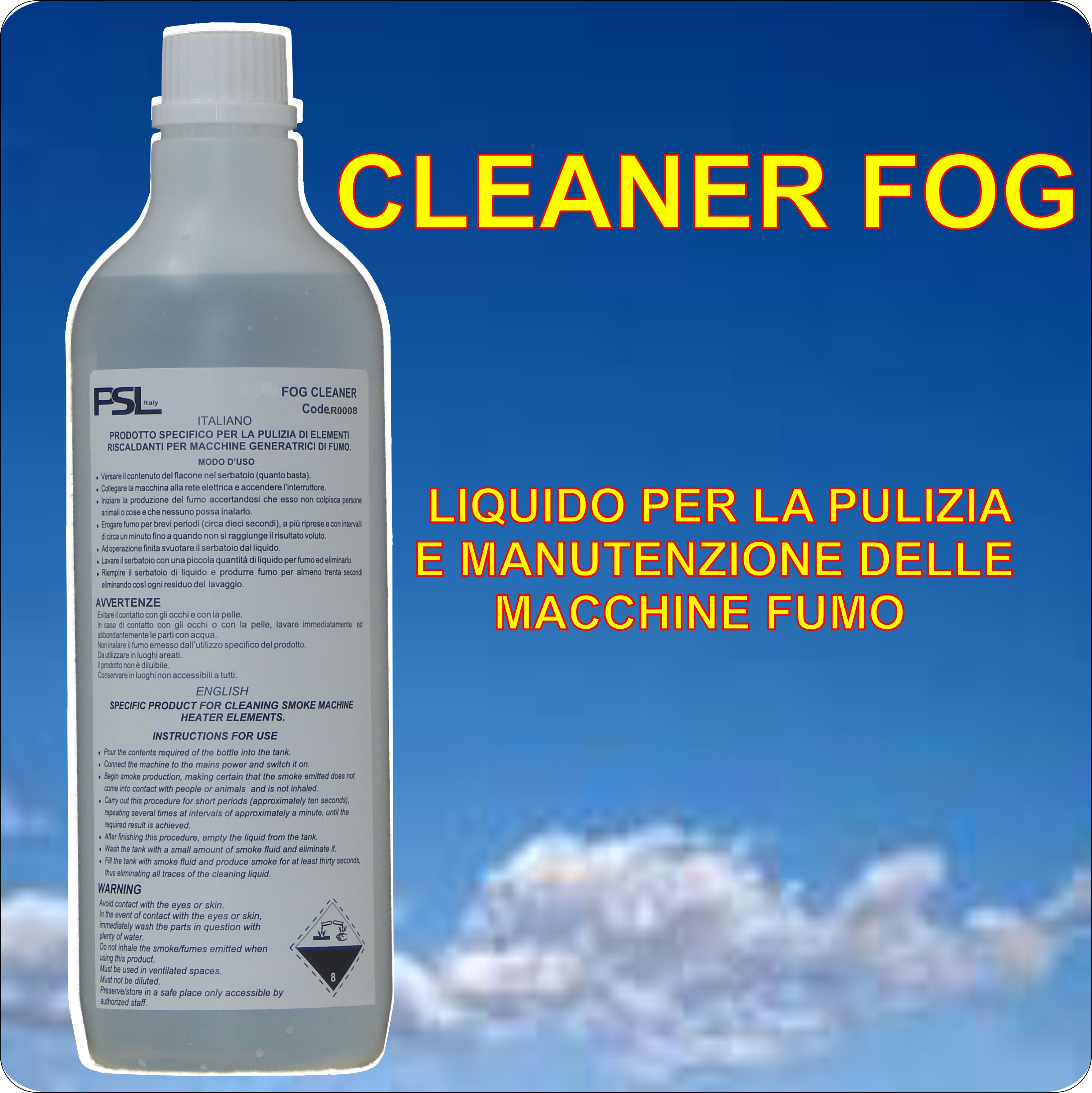 Liquido per macchina del fumo 5L denso - MinerLight